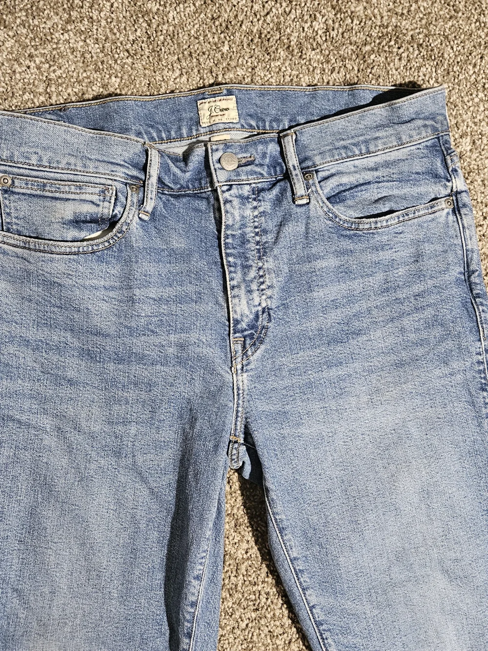 J.Crew Mens 770 Straight Fit Jeans Medium Wash Size 34x28